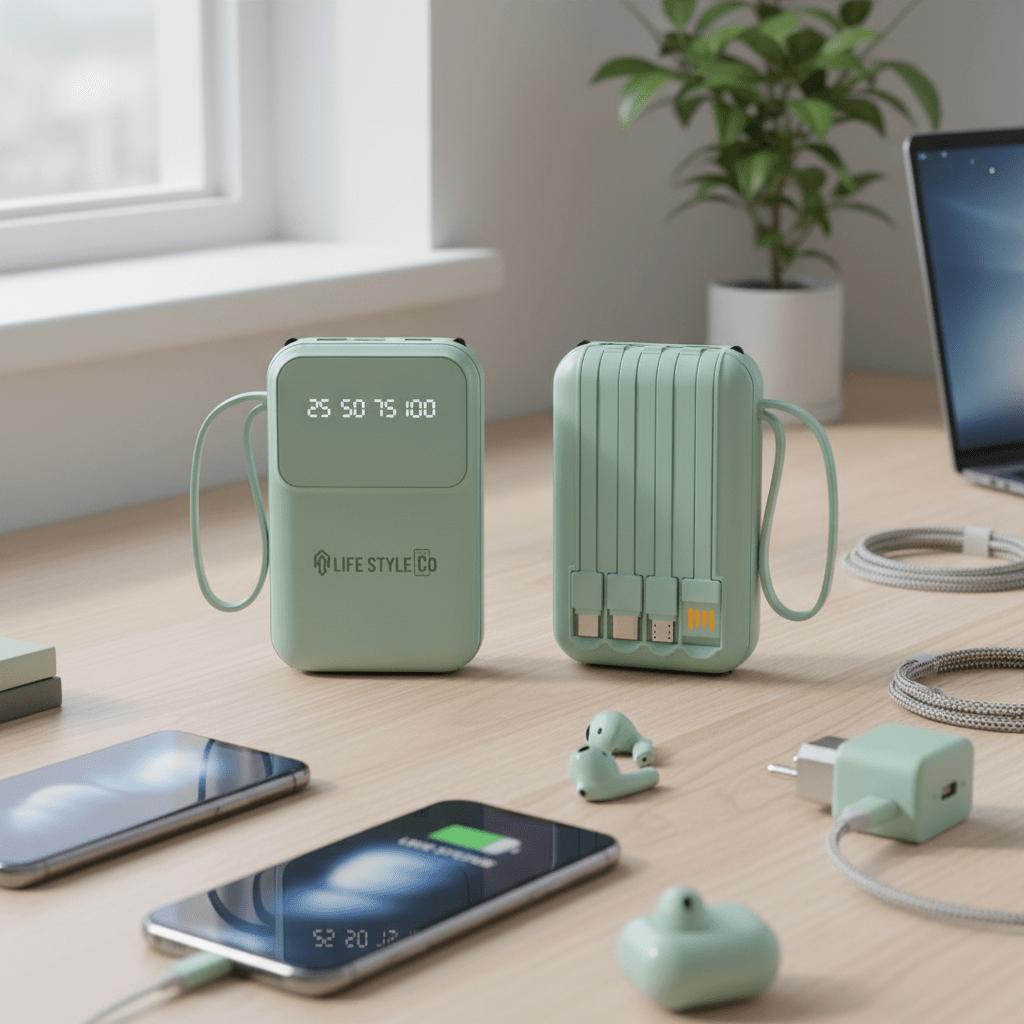 Batterie Externe 20000mAh/10000mAh Powerbank – Batterie Haute Capacité- Lifetech Store