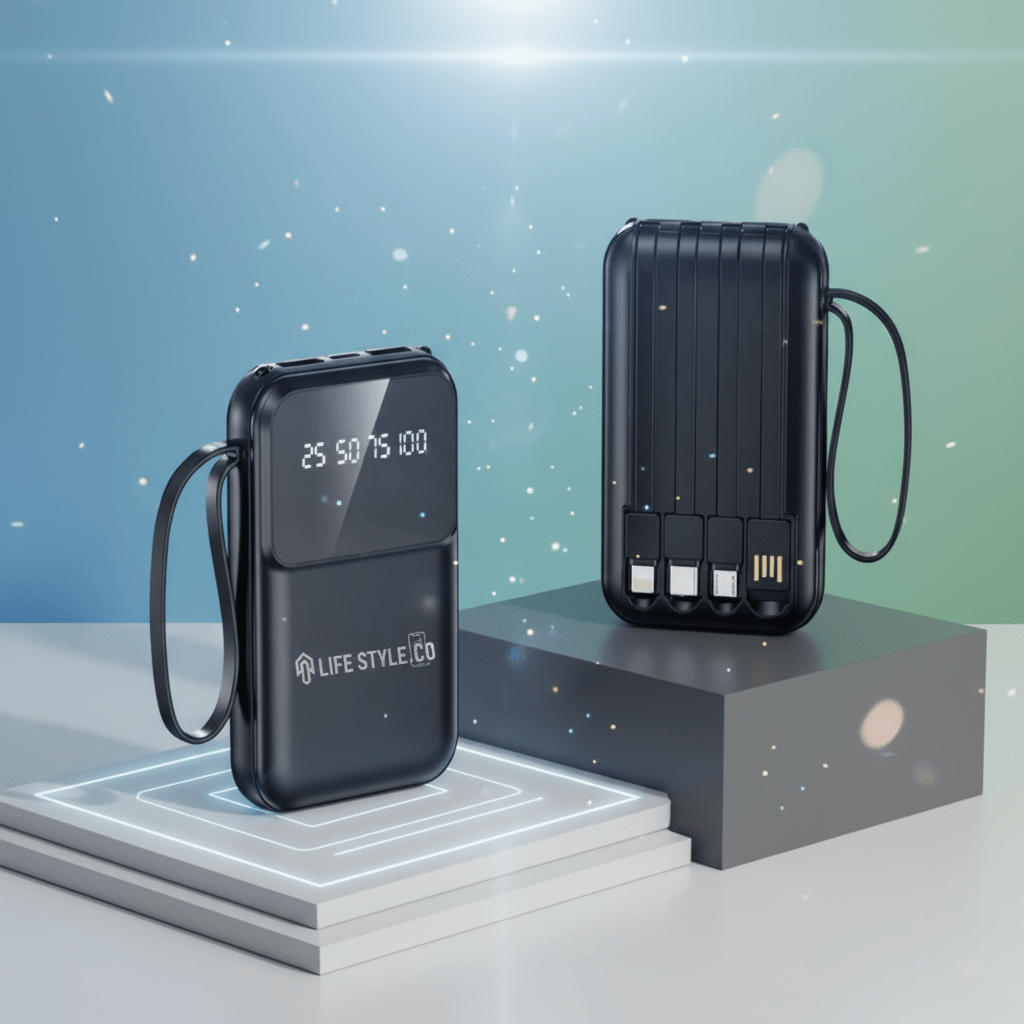 Batterie Externe 20000mAh/10000mAh Powerbank – Batterie Haute Capacité- Lifetech Store