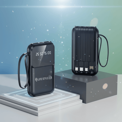 Batterie Externe 20000mAh/10000mAh Powerbank – Batterie Haute Capacité- Lifetech Store