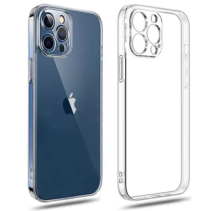 Coque Silicone Ultra - Fine Transparente pour iPhone 7 à 16 / SE / Mini / Pro / Max - Lifetech Store
