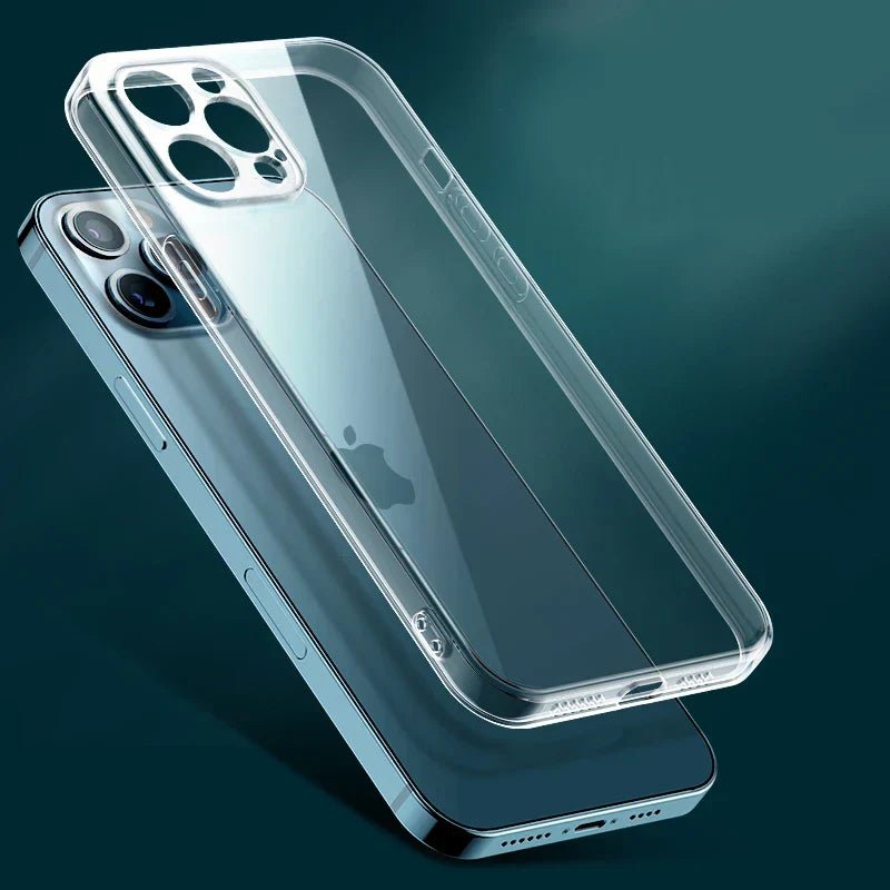 Coque Silicone Ultra - Fine Transparente pour iPhone 7 à 16 / SE / Mini / Pro / Max - Lifetech Store