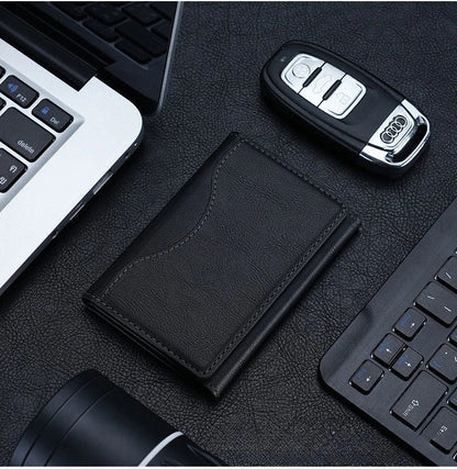 Porte - Cartes Magnétique en Cuir MagSafe – Coque de Protection iPhone 14 à 16 Pro/Max - Lifetech Store