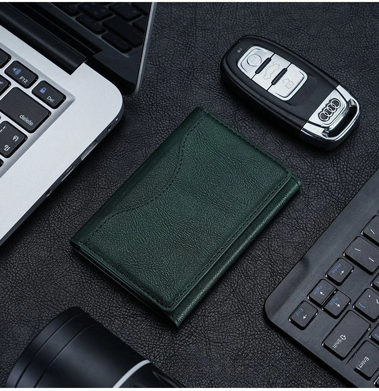 Porte - Cartes Magnétique en Cuir MagSafe – Coque de Protection iPhone 14 à 16 Pro/Max - Lifetech Store